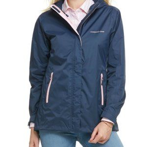 Women's Vineyard Vines Navy Blue Windbreaker